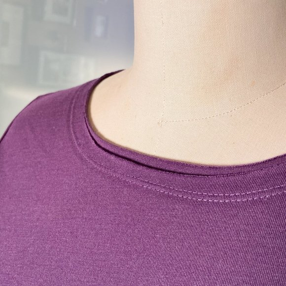 NWOT Twelve by Twelve Purple Midi Dress with pockets size S - Picture 10 of 12